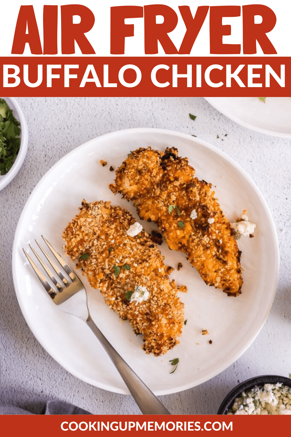 Air Fryer Air Fryer Buffalo Chicken Tenders - Cooking Up Memories