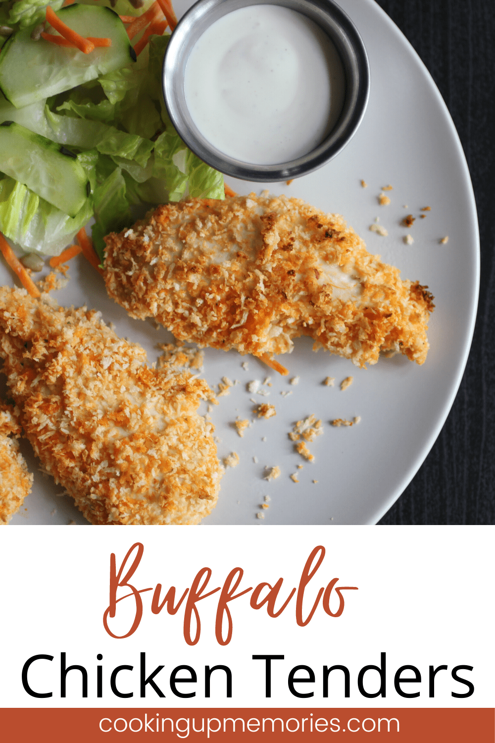 Easy Buffalo Chicken Tenders - Cooking Up Memories