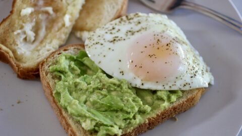 California Avocado Toast with Fried Egg - California Avocados