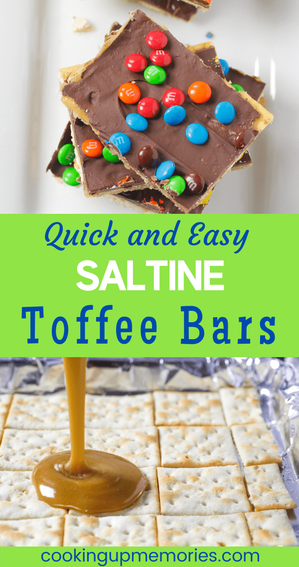 Easy To Make Saltine Toffee Bars - Cooking Up Memories
