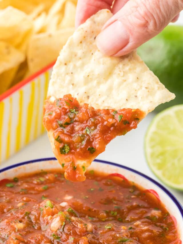 Tomato Jalapeno Salsa - Cooking Up Memories