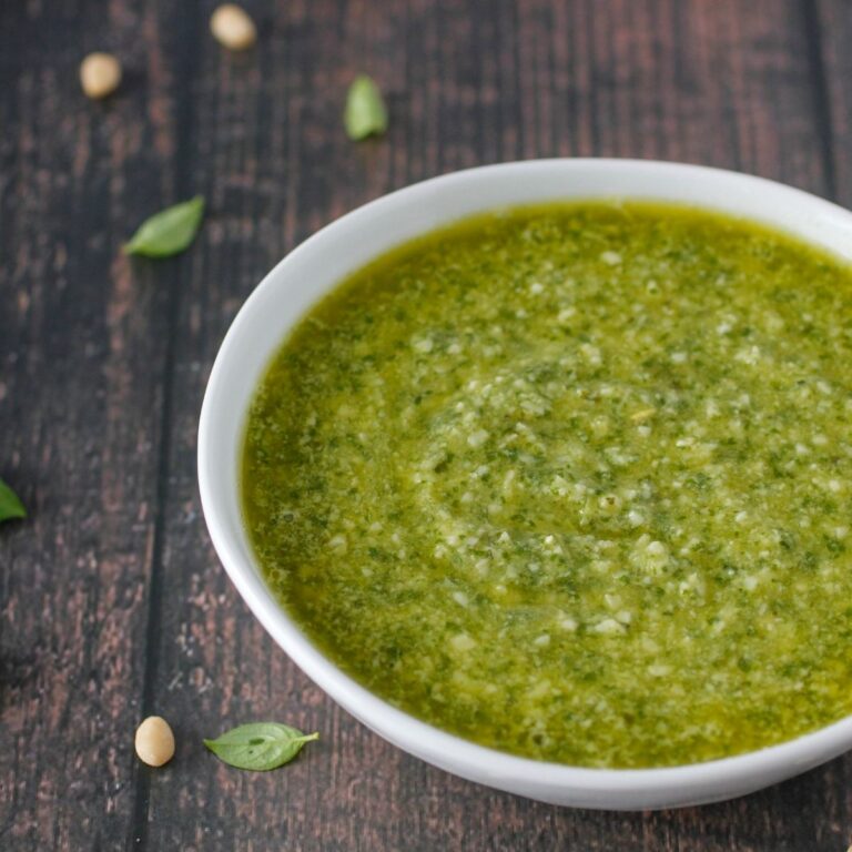 Fresh Basil Parmesan Pesto