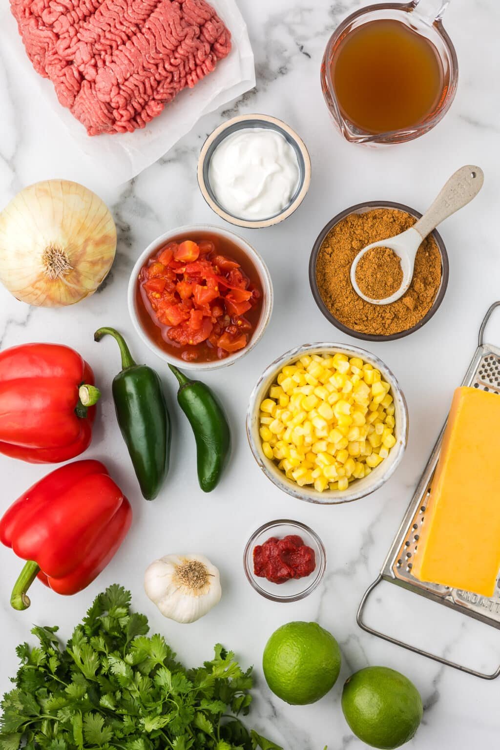 No Bean Taco Soup - Cooking Up Memories