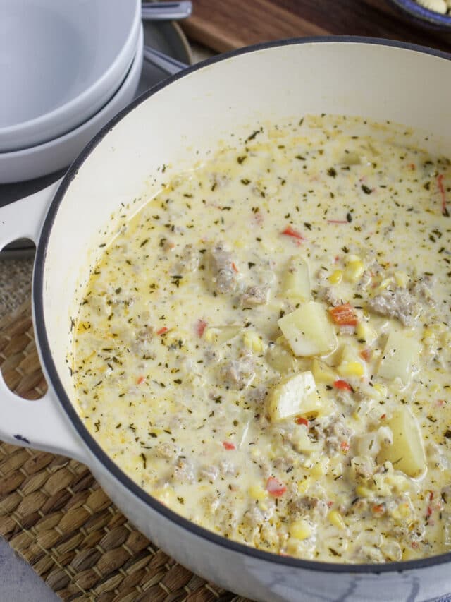 Corn Chowder Recipe Cooking Up Memories