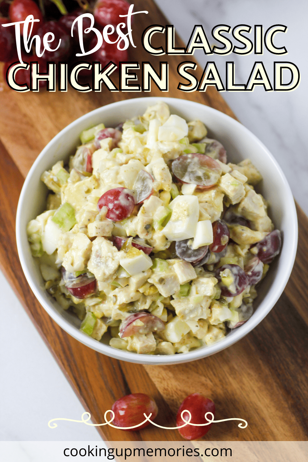Classic Chicken Salad Recipe - Cooking Up Memories