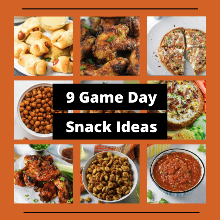 9 Game Day Snack Ideas to Entertain - Cooking Up Memories