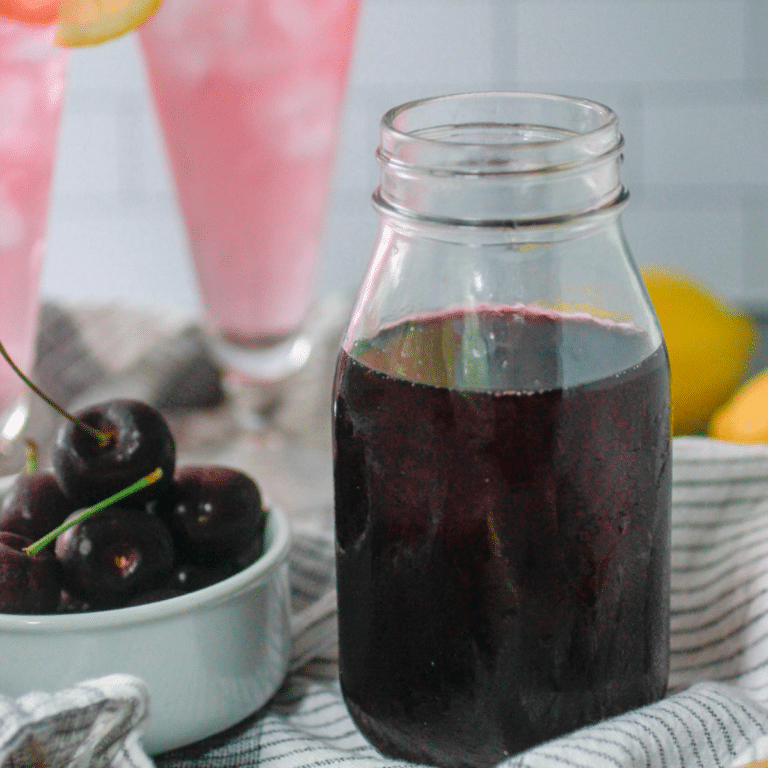 Cherry Simple Syrup