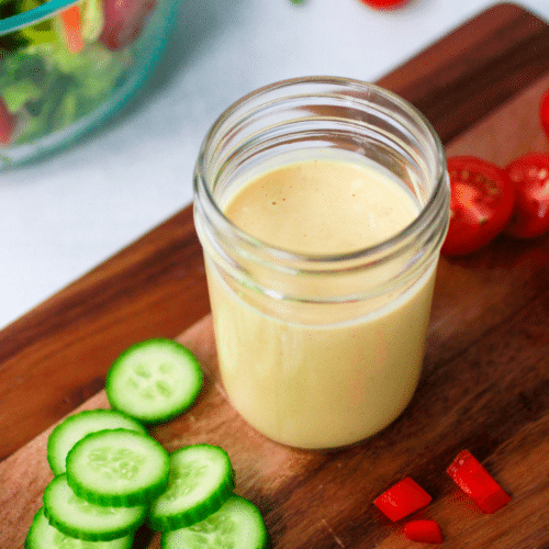 Simple Homemade Honey Mustard Dressing (Dairy-free) • Salt & Lavender