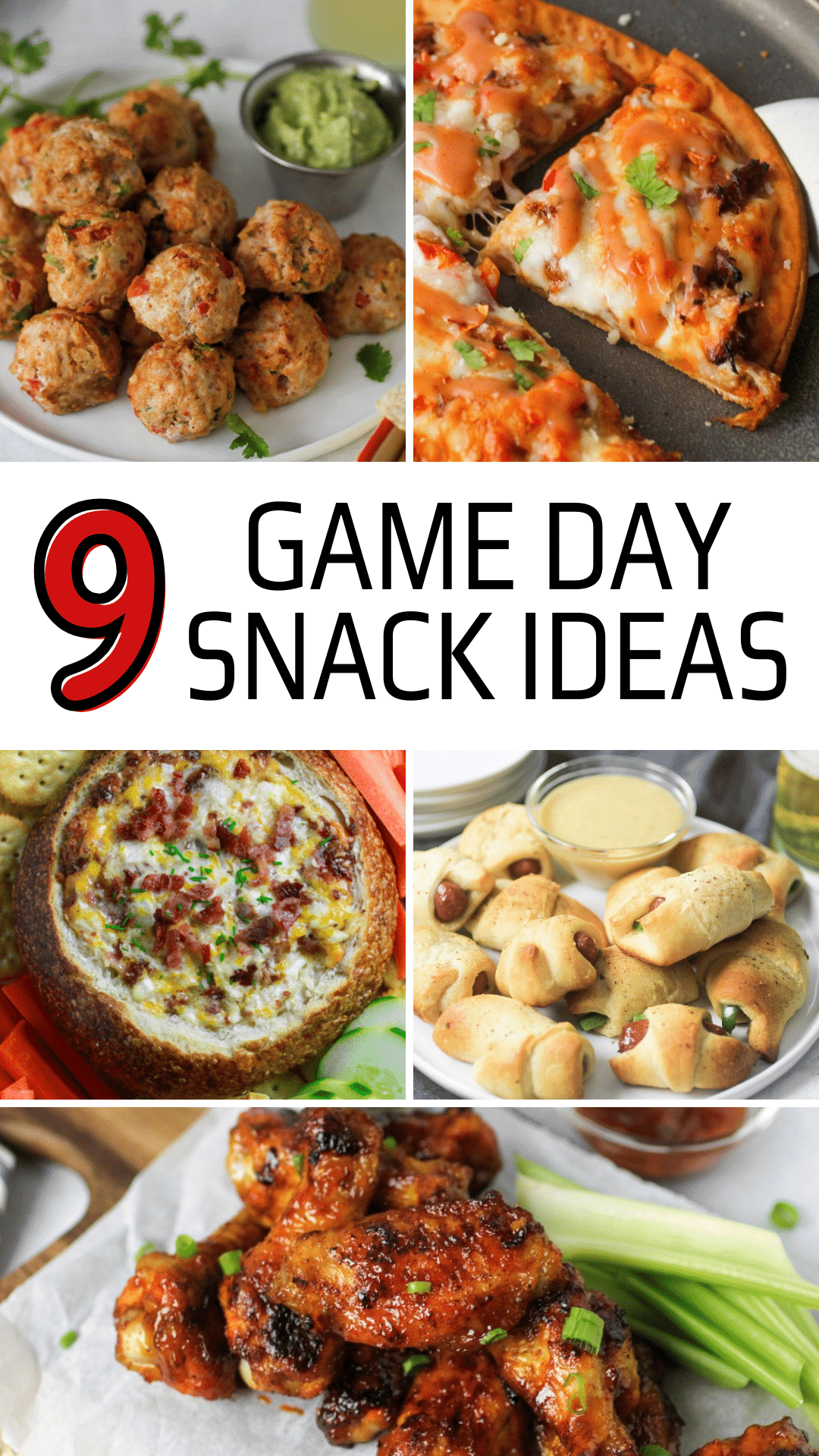 9 Game Day Snack Ideas to Entertain - Cooking Up Memories