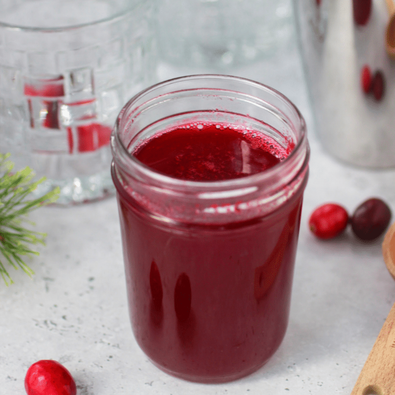 Cranberry Simple Syrup Recipe