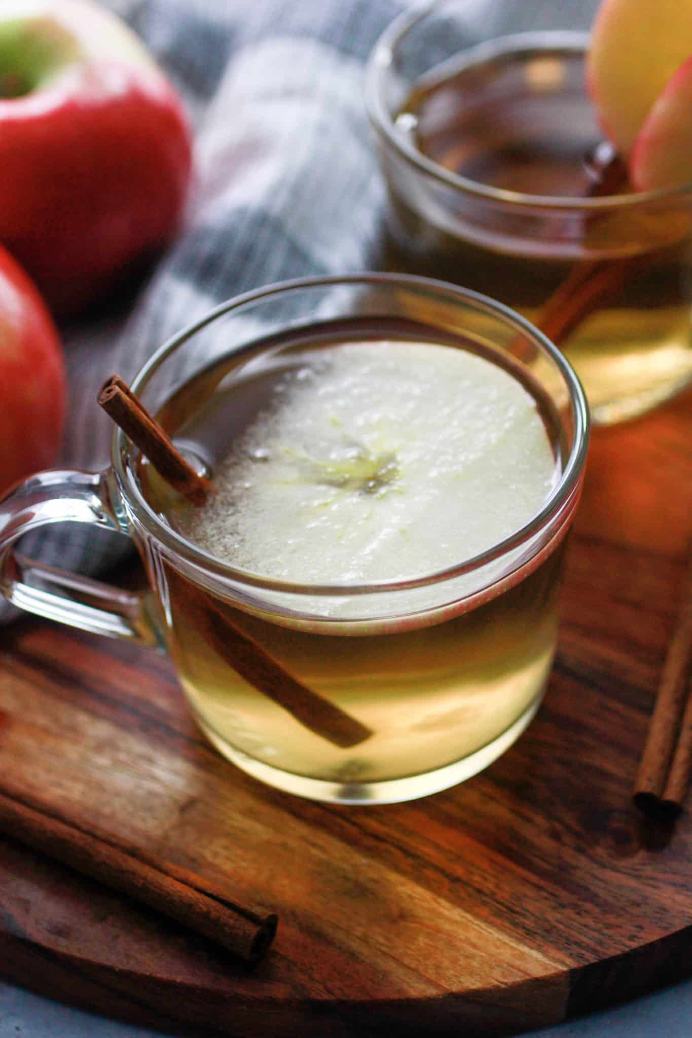 Hot Whiskey Drinks with Apple Cider - A Grateful Meal