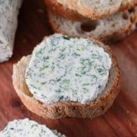 Herb Butter on French bread.