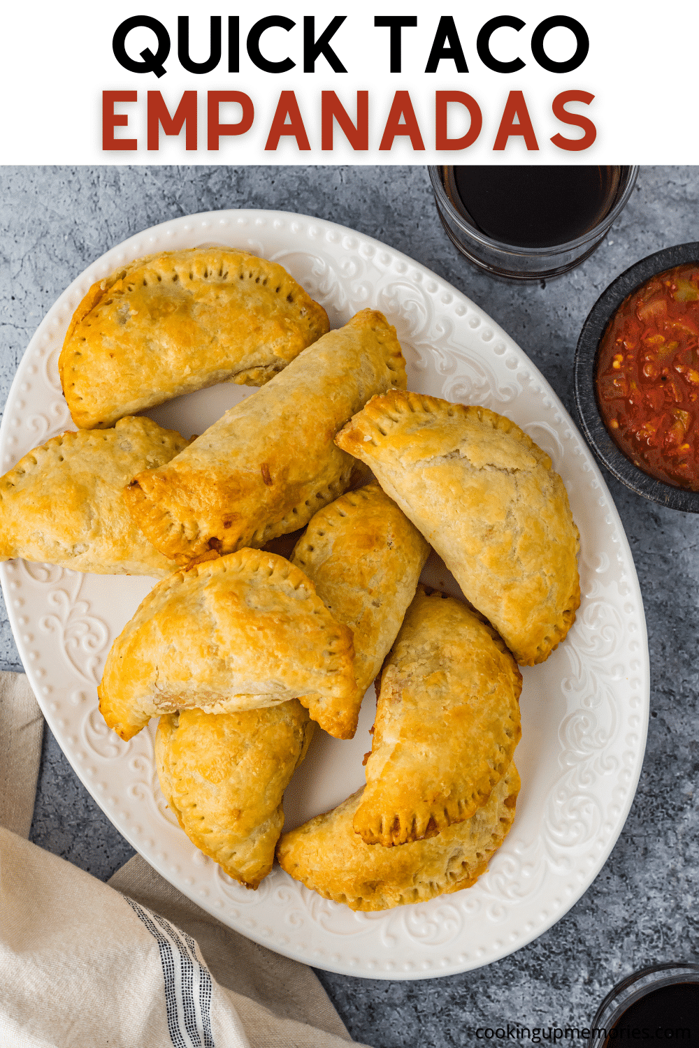 Taco Empanadas - Cooking Up Memories