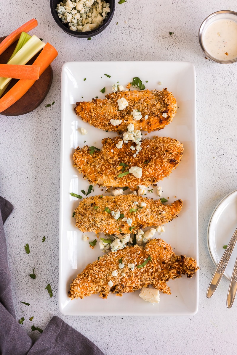 Air Fryer Air Fryer Buffalo Chicken Tenders - Cooking Up Memories