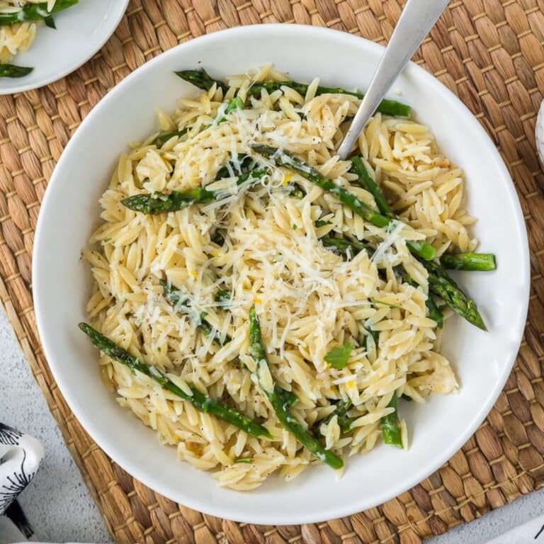 Asparagus Orzo