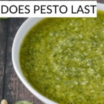 How long does pesto last pin