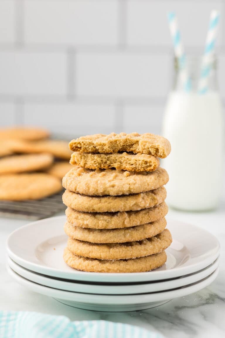 Easy Pancake Mix Peanut Butter Cookies Cooking Up Memories