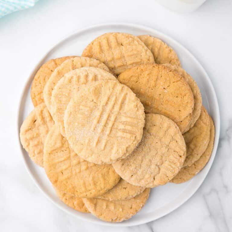 Pancake Mix Peanut Butter Cookies