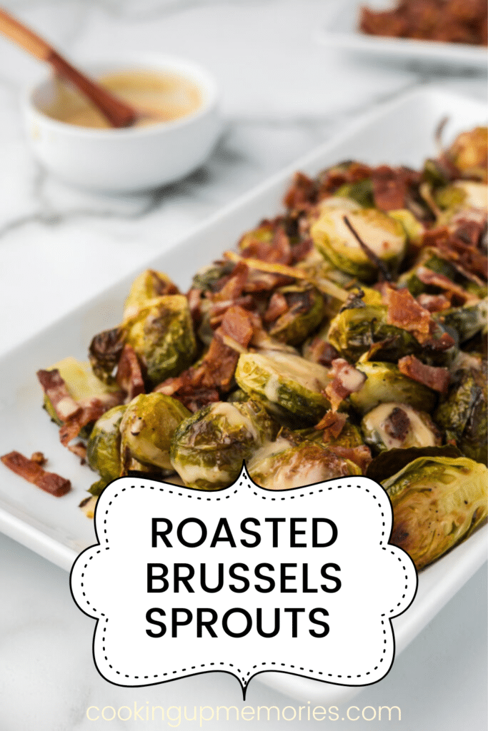 Roasted Brussels sprouts with Bacon Side Dish