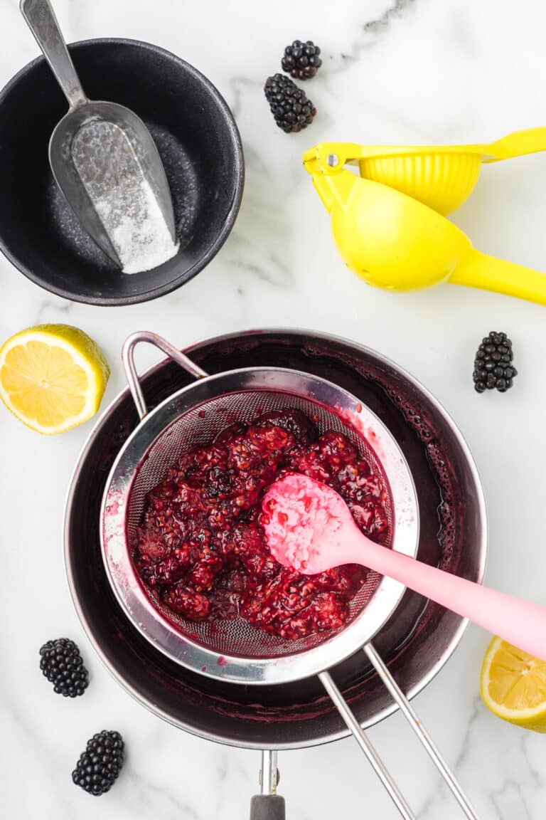 Blackberry Simple Syrup Recipe Cooking Up Memories