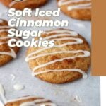 soft iced cinnamon sugar cookies pin