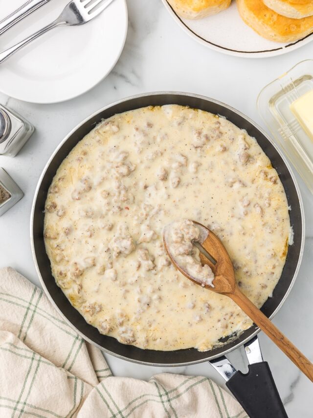 Must try Sausage Gravy Recipe Cooking Up Memories
