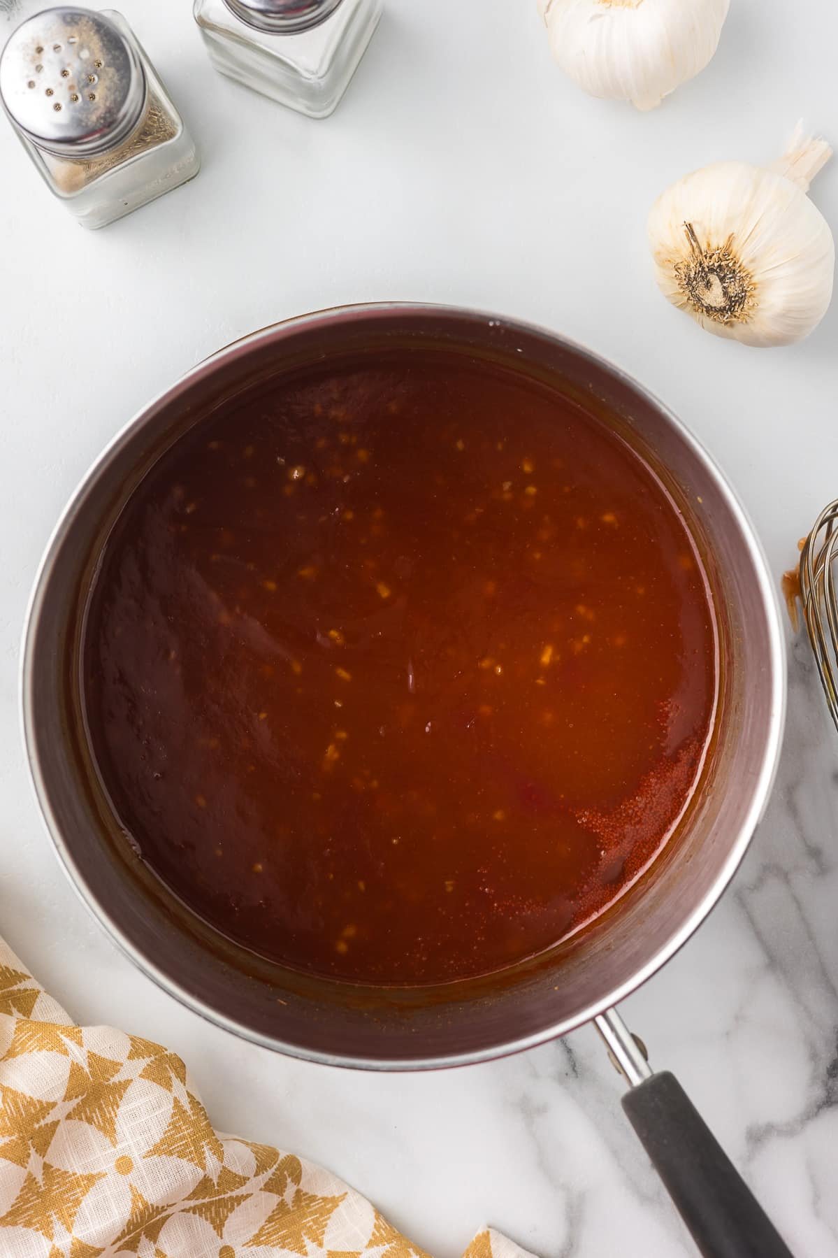 Honey Bourbon BBQ Sauce Cooking Up Memories