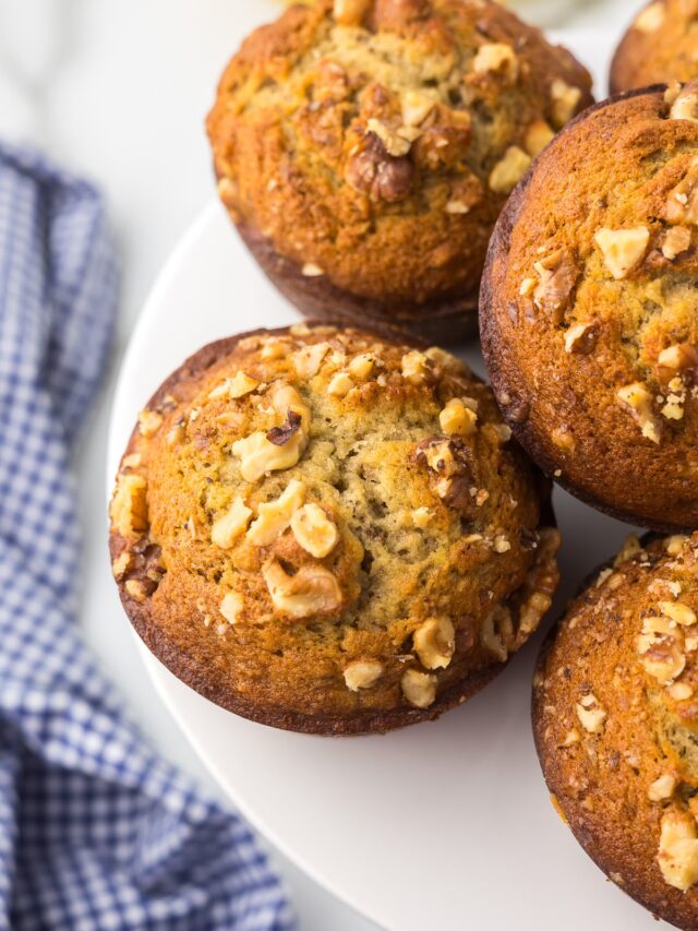 Jumbo Banana Muffin Recipe Cooking Up Memories