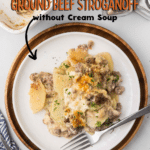 Ground Beef Stroganoff