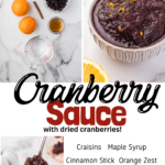 Easy Craisins Cranberry Sauce