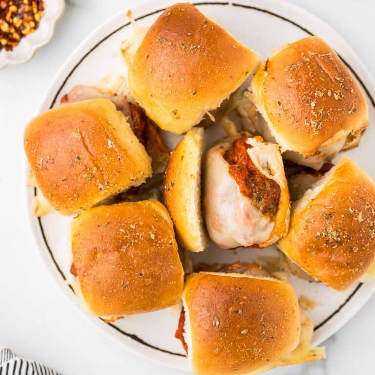 King’s Hawaiian Roll Meatball Sliders Recipe