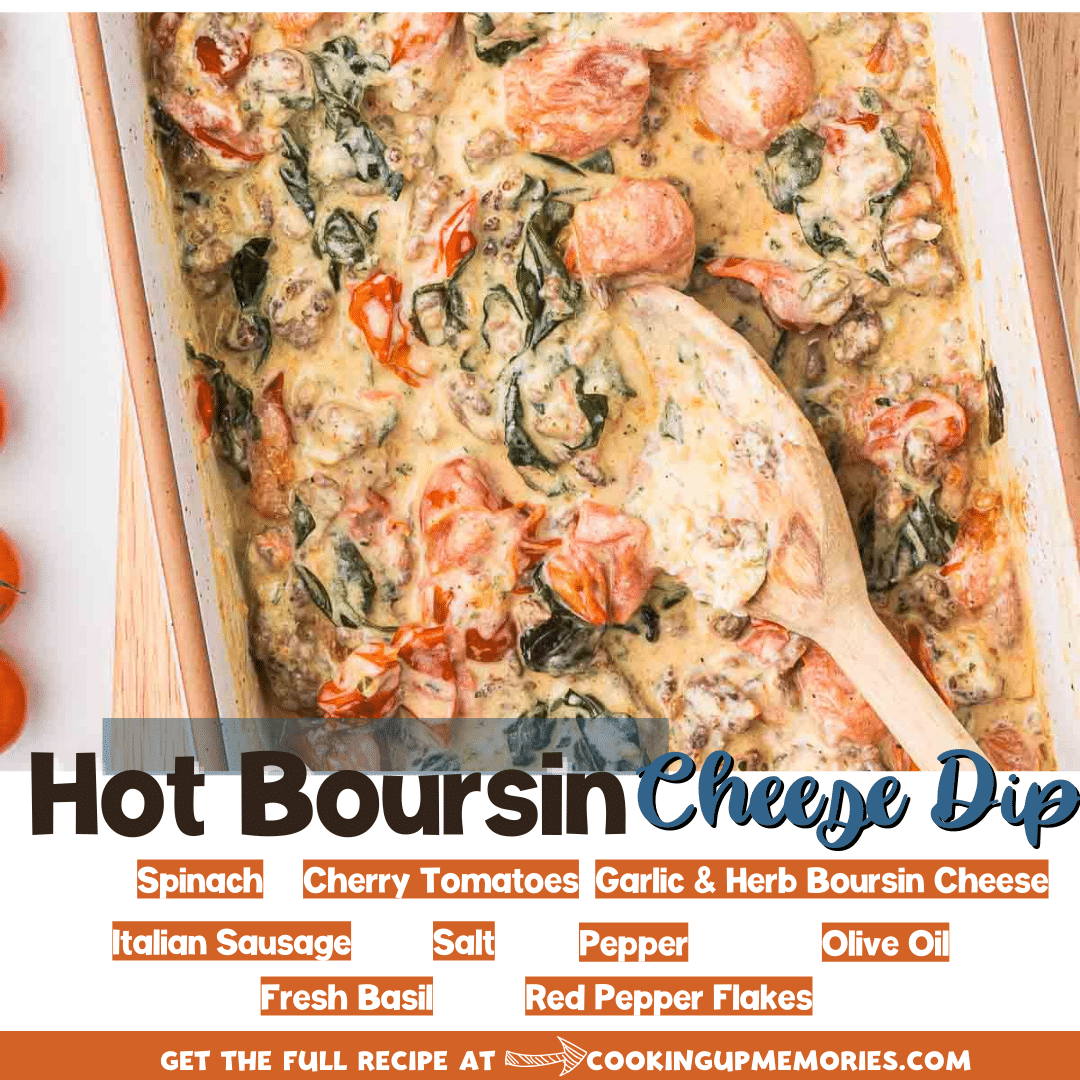 Boursin cheese dip recipe