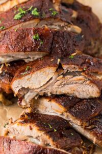 4-Ingredients Baby Back Ribs (Slow Cooker) - Cooking Up Memories