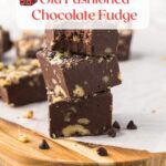 Old fashioned chocolate fudge