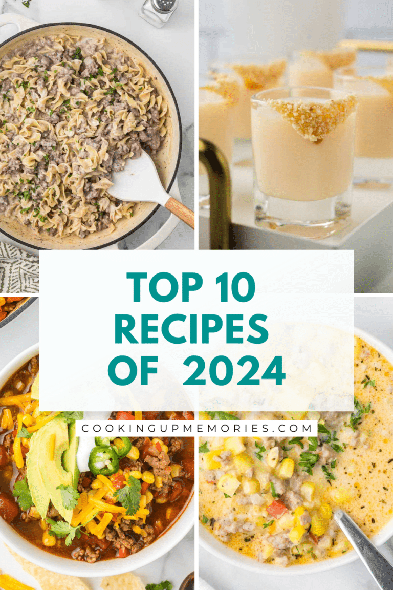 Top 10 Recipe roundup of 2024