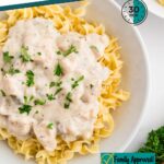family approved Chicken Stroganoff