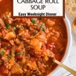 Budget Friendly Cabbage Roll Soup
