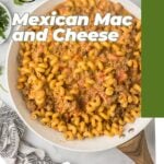 Mexican Mac and Cheese Recipe Pin