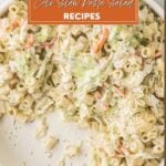 Coleslaw Pasta Salad
