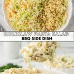 Coleslaw Pasta Salad