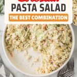 Coleslaw Pasta Salad